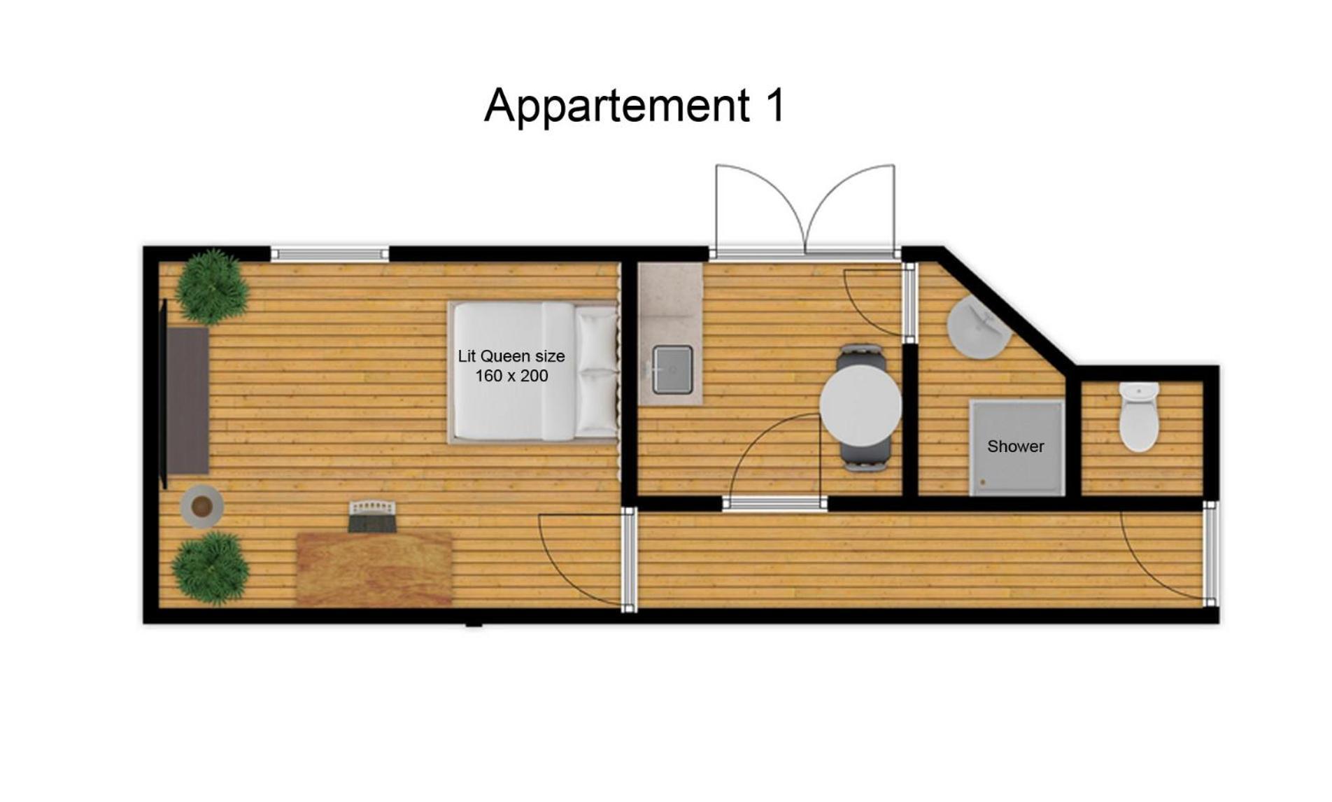 Entiers - Centre De Appartement